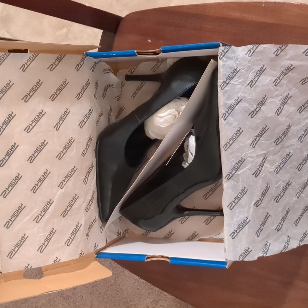 Shiekh Black Patent Leather High Heels Purchased in San Diego Never Worn!